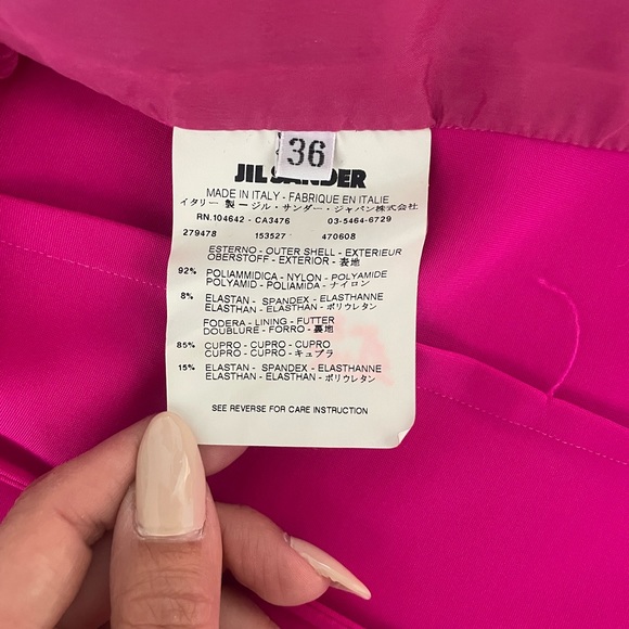 Jill Sander hot pink blazer - Picture 7 of 7